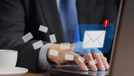 Inbox management illustration — Aethelos